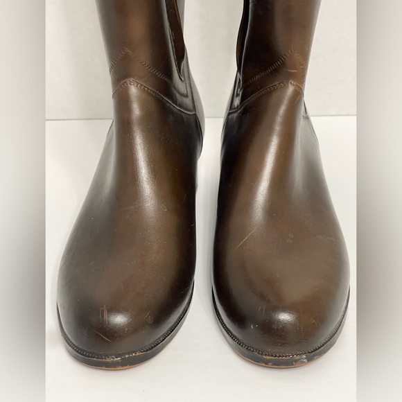 Vintage Moulded Construction zip calf riding boot-size 7-Sherpa lined - Picture 3 of 13